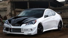 Tuning cars 3d hyundai genesis