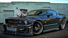 Tuning cars 3d Shelby Mustang