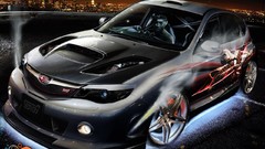 Tuning cars 3d subaru impreza