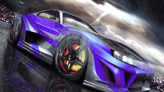 Tuning cars 3d Toyota supra