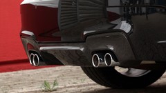 Tuning cars BMW alpha carbon fiber rear view cars