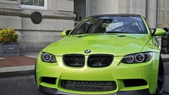 Tuning cars BMW bmw m3 green cars BMW E92