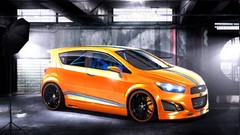 Tuning cars Chevrolet 3d concept art renders projects