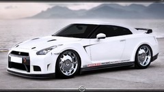 Tuning cars deviantart digital art Nissan GT-R R35