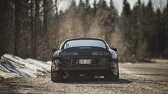 Tuning cars Drift Toyota supra jdm speedhunters rusted black 