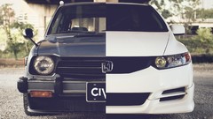 Tuning cars front Honda civic