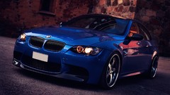 Tuning cars headlights Rims tuned BMW M3 E92