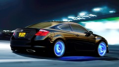 Tuning cars Honda black cars