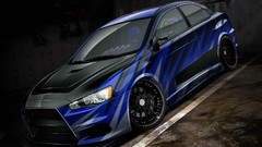 Tuning cars Lancer 3d
