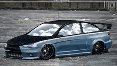 Tuning cars Lancer 3d Mitsubishi Lancer Evolution