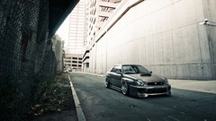 Tuning cars low Subaru Sti