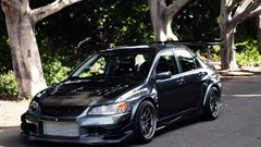 Tuning cars Mitsubishi Evo JDM Japanese domestic market