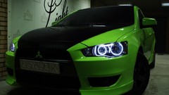 Tuning cars mitsubishi lancer