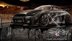 Tuning cars Nissan GTR 3d