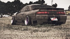 Tuning cars Nissan rat low stance Silvia Lowered HDR 