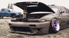 Tuning cars Nissan rat low stance Silvia Lowered HDR 