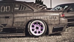 Tuning cars Nissan rat low stance Silvia Lowered HDR 