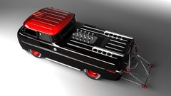 Tuning cars Russian UAZ Russians 3D modeling russian cars drag 