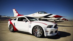 Tuning cars Thunderbirds us air force Ford Mustang GT fighter 