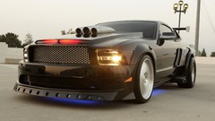 Tuning cars vehicles Ford mustang Knight Rider