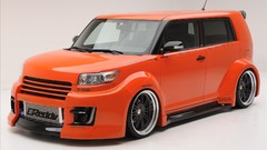 Tuning cars vehicles orange cars Scion xB Import Car