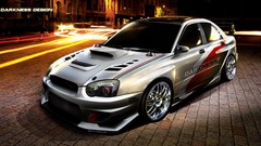 Tuning explosions cars vehicles subaru impreza wrx sti 