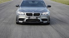 Tuning front static front view bmw m5 kelleners sport silver 