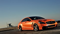 Tuning Mercedes-Benz orange cars
