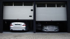 Tuning silver Mercedes-Benz Supercars ASMA
