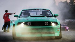 Tuning smoke cars Ford mist vehicles racing Ford mustang falken 