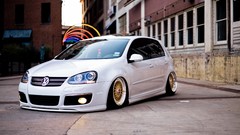 Tuning stance volkwagen golf