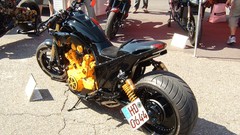 Tuning street fighter motorbikes Yamaha VMAX Hockenheimring 