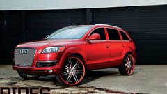 Tuning wheels red cars