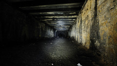 Tunnels ruins architecture buildings