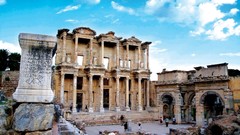 Turkey buildings Izmir ephesus