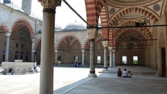 Turkey courtyard mosques selimiye edirne
