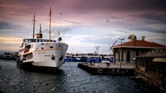 Turkey Istanbul cityscapes vapur