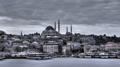 Turkey Istanbul mosques HDR Photography