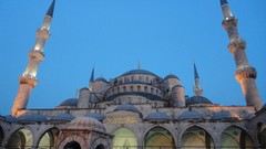 Turkey Istanbul ottoman mosques turkish blue mosque Sultanahmet