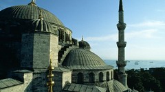 Turkey Istanbul Sultanahmet mosques