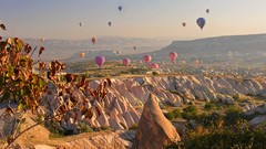 Turkey natural cappadocia hot air balloons