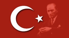 Turkish great leader Flags