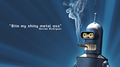 TV Bender Futurama artwork