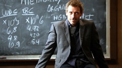 TV blackboards Hugh Laurie
