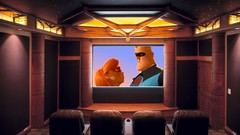 TV couch home interior