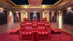 TV couch home interior