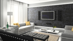 TV couch interior Furniture