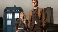 TV Doctor Who Billie Piper david tennant tardis Tenth Doctor 