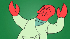 TV Futurama Dr Zoidberg