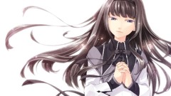 TV shows mahou shoujo madoka magica akemi homura soft shading